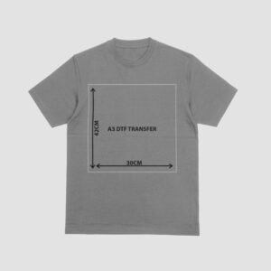 DTF Transfer Formaat: A3 (30 x 42 cm)